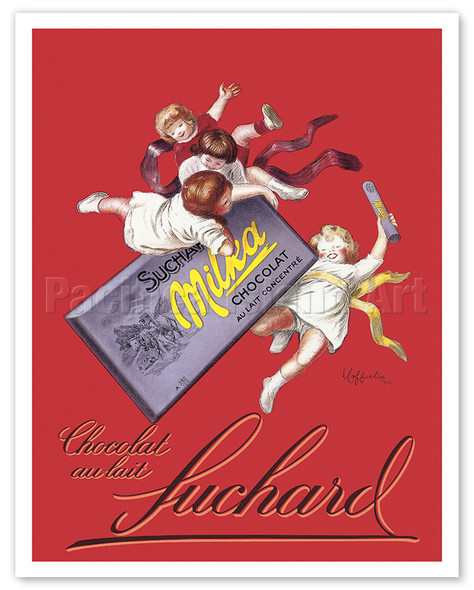 Suchard Milk Chocolate (Chocolat au Lait Suchard) - c. 1925 - Poster by Leonetto Cappiello