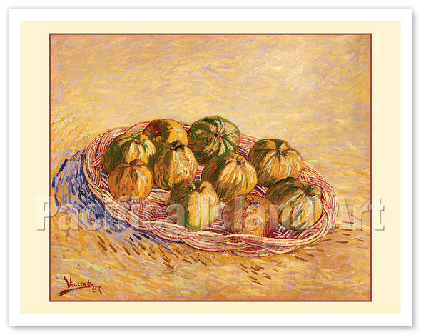 Still Life, Basket of Apples - c. 1887