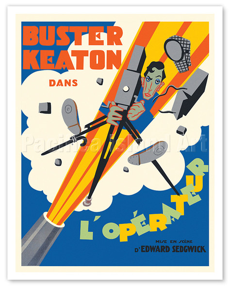 Buster Keaton in The Cameraman (L’Opérateur) - c. 1928