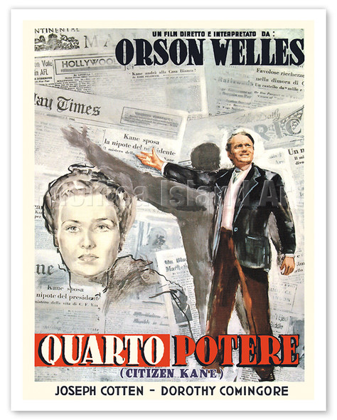 Orson Welles’ Citizen Kane (Quarto Potere) - c. 1941