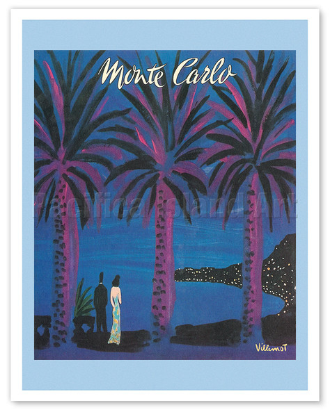 Monte Carlo - Winter Season (Saison D'Hiver) - c. 1967