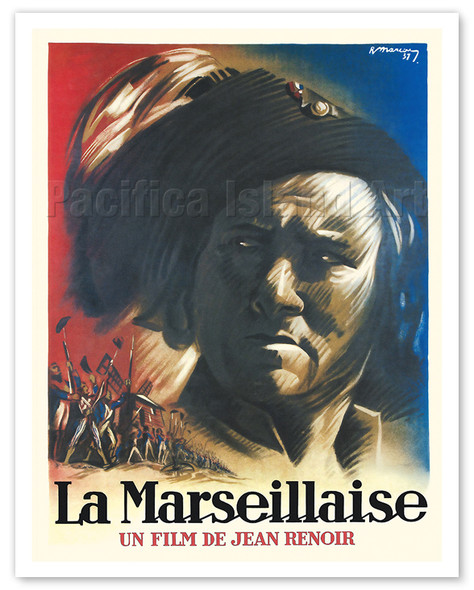 Jean Renoir’s La Marseillaise - c. 1938 - Poster by René Marcou