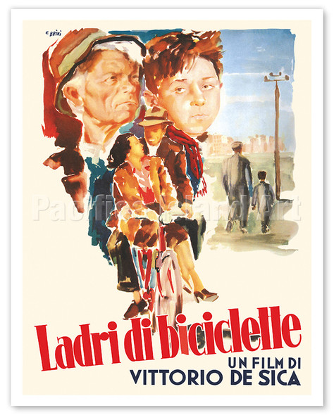 Ladri Di Biciclette (Bicycle Thieves) - Directed by Vittorio De Sica - c. 1948