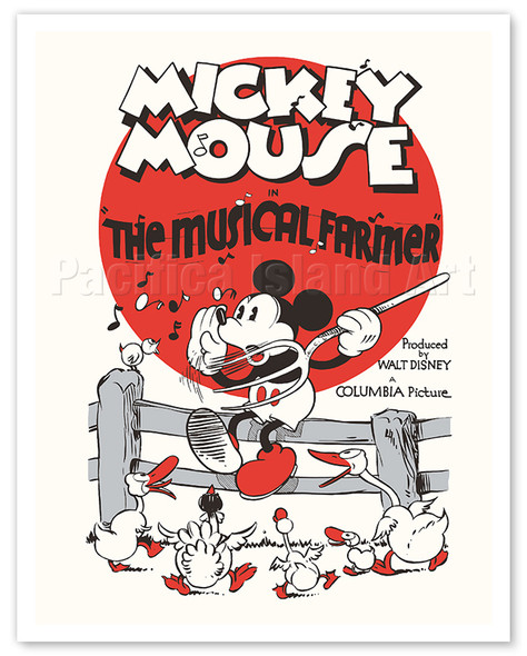 Mickey Mouse in The Musical Farmer - c. 1932