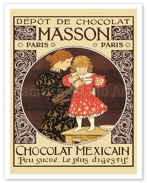 Masson Chocolate Depot (Dépot de Chocolat) - Mexican Chocolate - c. 1897