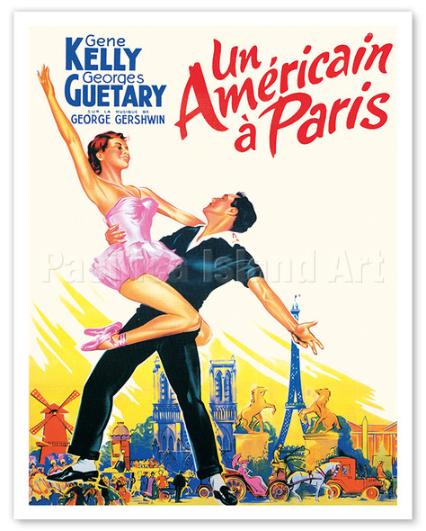 An American in Paris (Un Américan á Paris) - Starring Gene Kelly - c. 1951