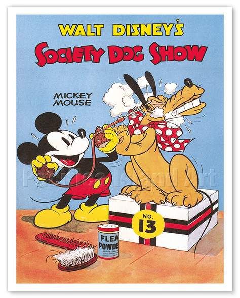 Society Dog Show - Starring Mickey Mouse and Pluto - c. 1939