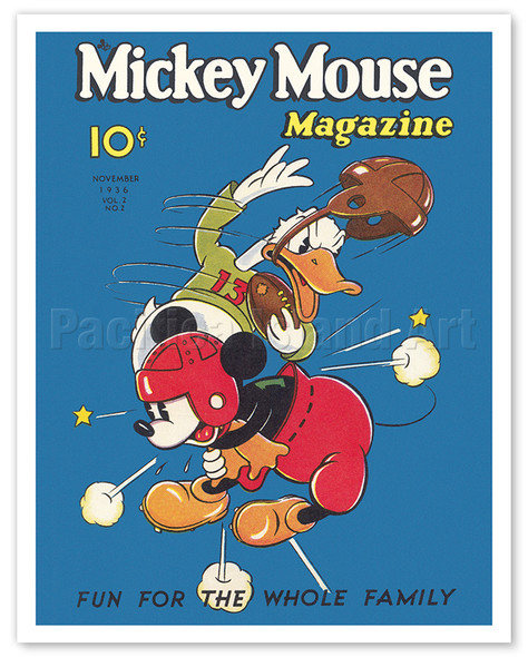 Mickey Mouse Magazine - November 1936 Issue