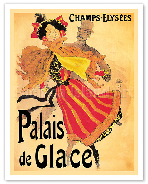 Champs Elysées Ice Palace (Palais De Glace) Skating Rink - c. 1896