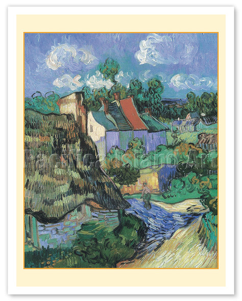 House At Auvers, France - c. 1890