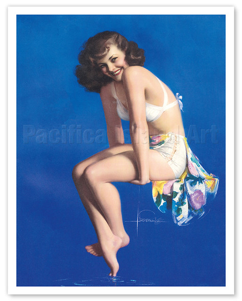 Twinkle Toes (The Water's Great) - Modeled by Jewel Flowers - c. 1948