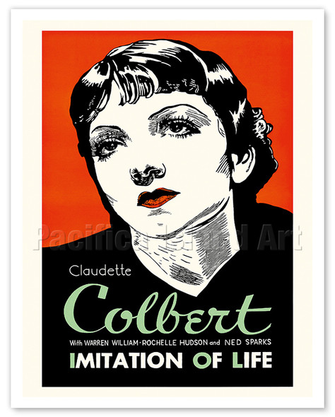 Imitation of Life - Starring Claudette Colbert - c. 1934