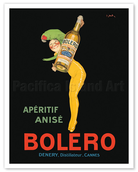 Bolero Aperitif Anise - c. 1926 - Poster by J. (Joseph) Stall