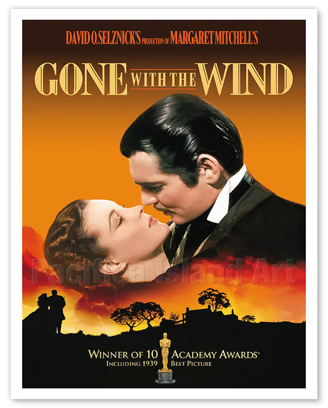 Gone with the Wind - Starring Clark Gable, Vivien Leigh, Olivia de Havilland - c. 1939