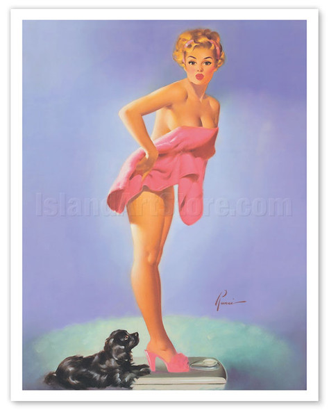 A Surprising Figure - c. 1949 - Poster by Edward Runci