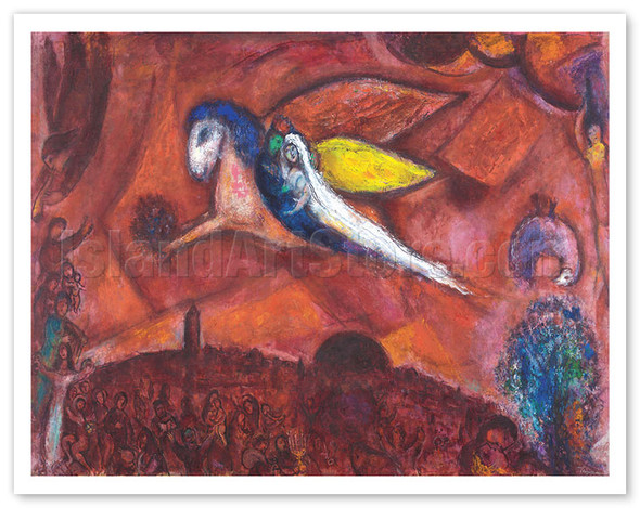 Song of Songs IV - c. 1958 - Poster by Marc Chagall