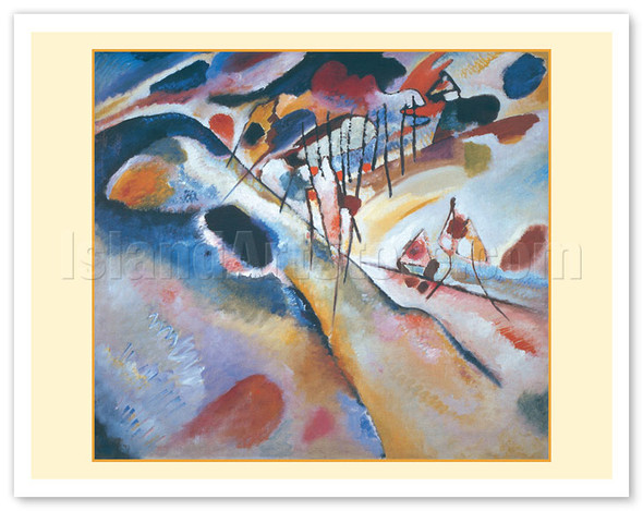 Landscape (Landschaft) - c. 1913 - Poster by Wassily (Vasily) Kandinsky