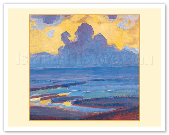 By the Sea - c. 1909 - Poster by Piet Mondrian