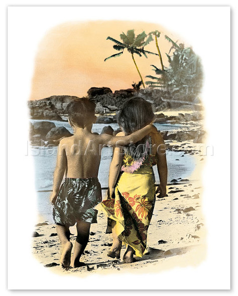 Young Sweethearts - Poster by Himani