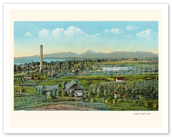 Kapaa, Kauai - Territory of Hawaii - c. 1930 - Vintage Postcard