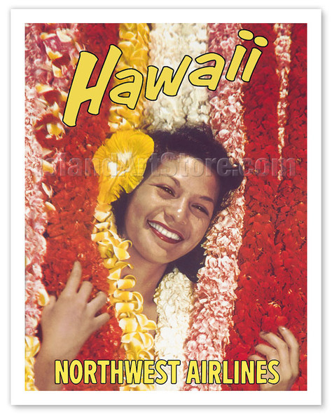 Prints & Posters - Airline Posters - Northwest Orient