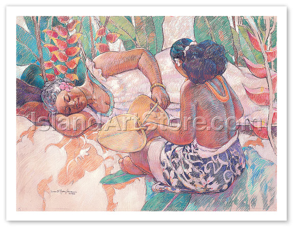 Heliconia - Poster by Susan McGovney Hansen