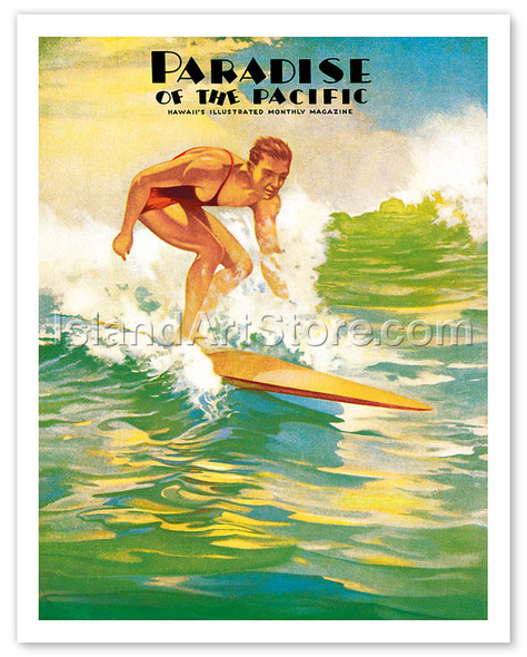 Paradise of the Pacific - Vintage Hawaiian Magazine Cover