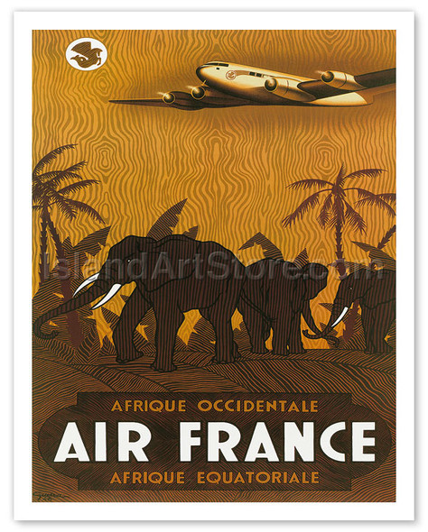 Map of French Cameroun (Cameroons) - A.O.F. Afrique Occidentale