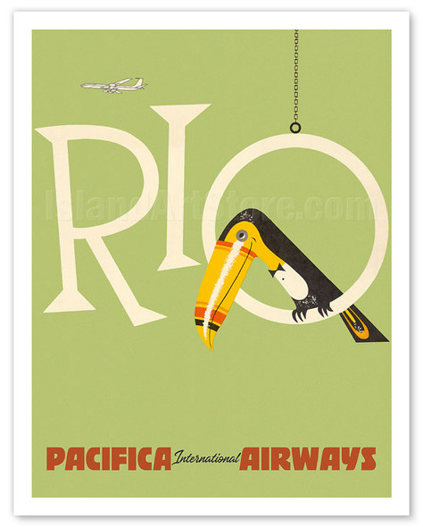 Braniff ビンテージアートポスター Prints & Posters - Airline Posters - Braniff Airways