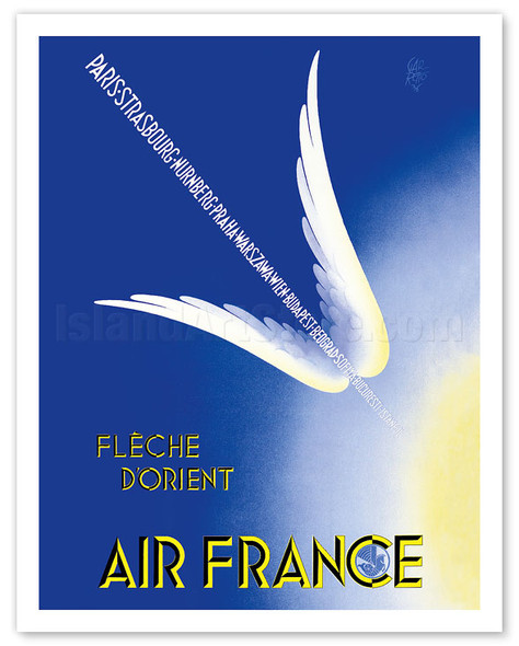 Menu Flèche d'Orient - Arrow of the Orient - Poster by Paolo Federico Garretto
