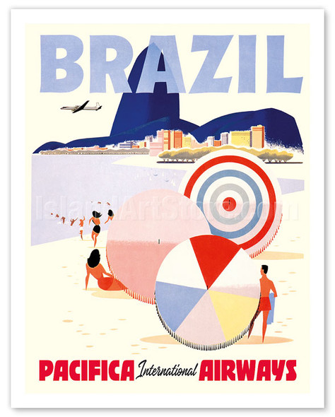 Prints & Posters - Airline Posters - Braniff Airways