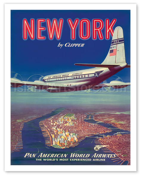 Prints & Posters - Airline Posters - Pan American Airways - Page 1