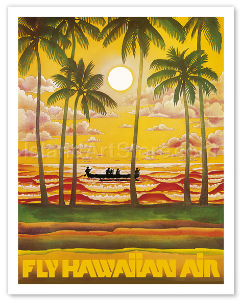 Prints & Posters - Hawaiian Collection - Hawaiian Vintage Art
