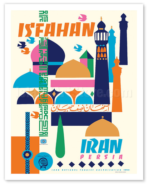 Isfahan, Iran - Persia - Poster by Houshang Kazemi