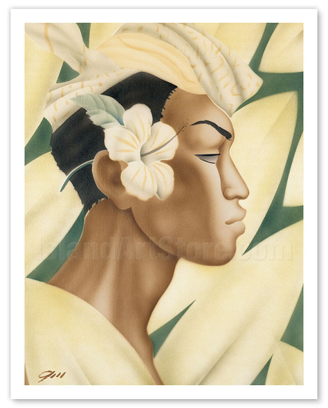 Hawaii Islander Native Man - c. 1940's - Poster by Gill