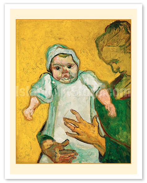 Madame Roulin and Her Baby Marcelle - c. 1888 - Poster by Vincent van Gogh