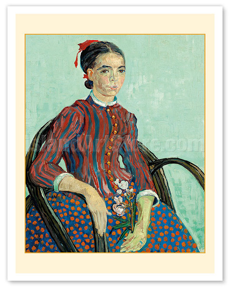 La Mousmé - c. 1888 - Poster by Vincent van Gogh