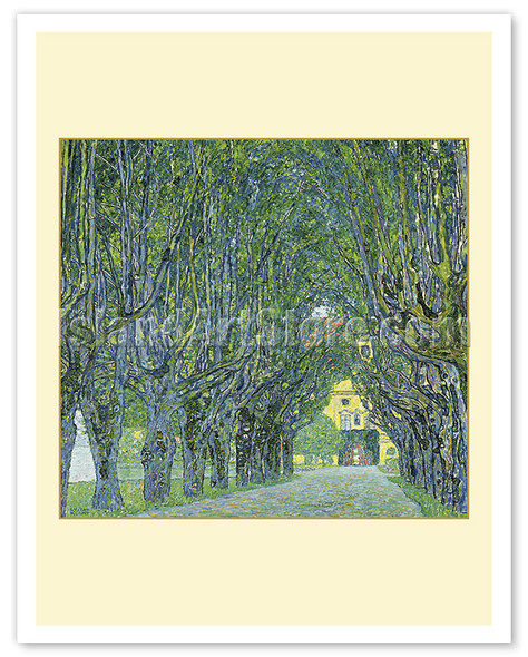 Avenue in the Park of Schloss Kammer Castle - Austria - c. 1912 - Poster by Gustav Klimt