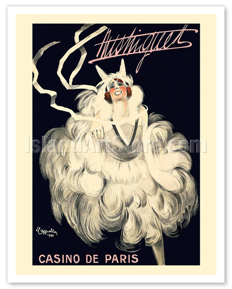Mistinguett at the Casino De Paris in La Revue Nouvelle - c. 1920 - Poster by Leonetto Cappiello