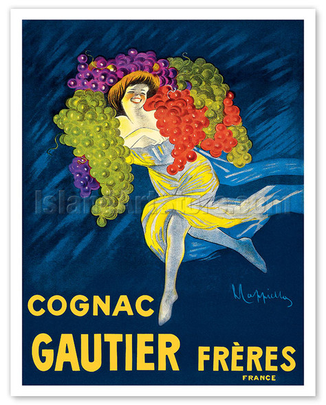 Cognac Gautier Frères - Fine French Cognac - c. 1907 - Poster by Leonetto Cappiello
