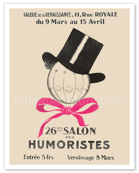 26th Salon of the Cartoonists (26ème Salon Des Humoristes) - c. 1933 - Poster by Leonetto Cappiello