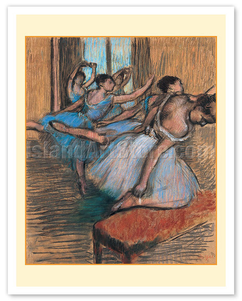 The Dancers - c. 1900 - Poster by Edgar Degas