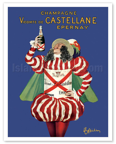Champagne Viscount of Castellane (Vicomte de Castellane) - c. 1902 - Poster by Leonetto Cappiello
