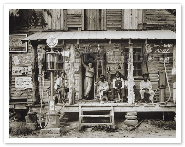 Crossroads General Store, North Carolina - c. 1939 - Poster by Dorothea Lange