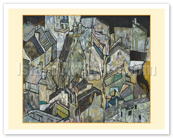 Mödling II - c. 1918 - Poster by Egon Schiele