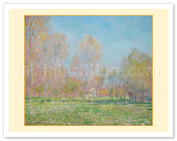 Spring in Giverny France - c. 1890 - Poster by Claude Monet