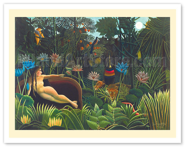 The Dream - c. 1910 - Poster by Henri Rousseau