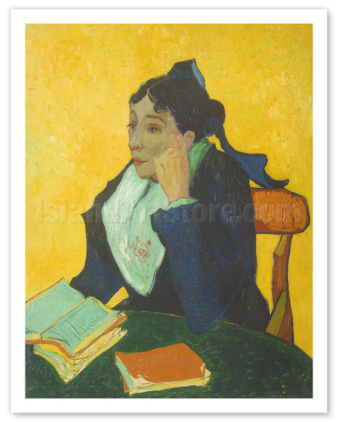 The Woman from Arles (L'Arlésienne) - Madame Marie Julien Ginoux - c. 1888 - Poster by Vincent van Gogh