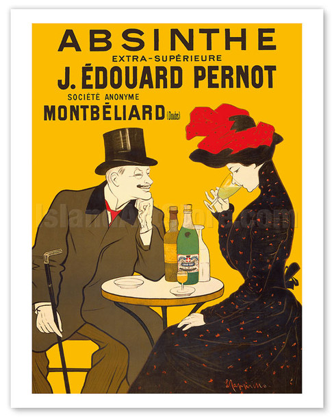 Absinthe Extra-Superior (Absinthe Extra-Supérieure) - J. Édouard Pernot Brand - Poster by Leonetto Cappiello