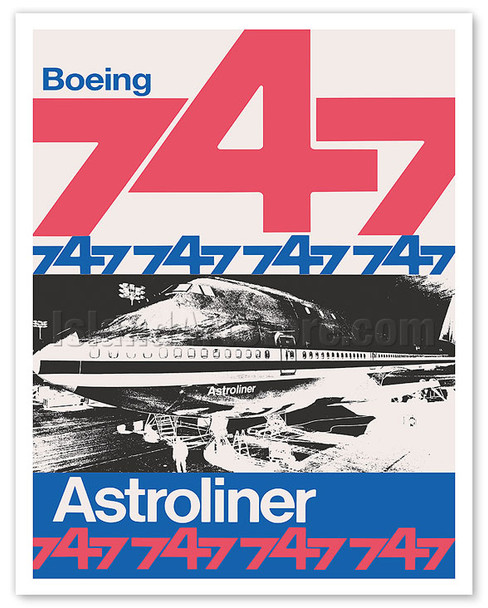 Boeing 747 Astroliner - c. 1968